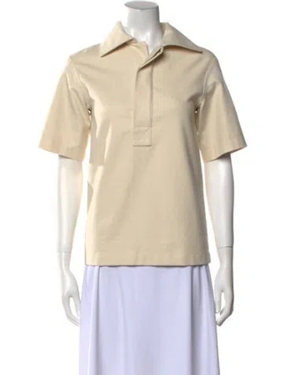 Pre-owned Bottega Veneta Short Sleeve Sweatshirt In Neutral