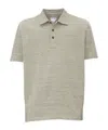 Bottega Veneta Short-sleeved Polo Shirt In Nude
