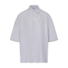 Bottega Veneta Short-sleeved Shirt In Grey