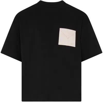 Bottega Veneta Short-sleeved T-shirt In Black