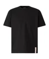 Bottega Veneta Navy Cotton Classic T-shirt In Black