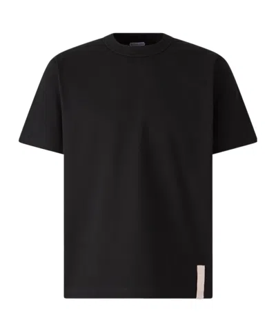 BOTTEGA VENETA BOTTEGA VENETA NOTEBOOK DETAILED REGULAR FIT T-SHIRT