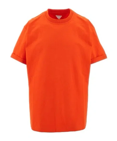 Bottega Veneta Short-sleeved T-shirt In Red