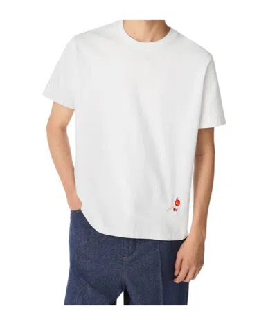 Tシャツ・カットソー Bottega Veneta T-SHIRT IN PIMA COTTON JERSEY Bottega Veneta Pima Cotton Jersey T-shirt With Match