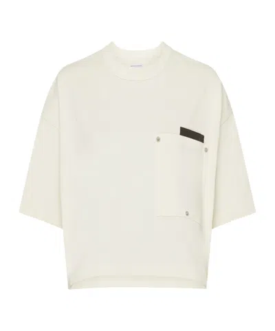 Bottega Veneta Short-sleeved T-shirt In White