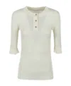 Bottega Veneta Short-sleeved T-shirt In White