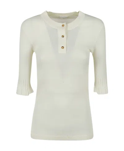 Bottega Veneta Short-sleeved T-shirt In White