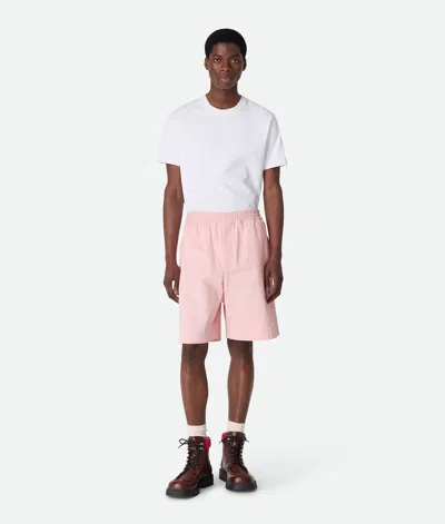 BOTTEGA VENETA COTTON TWILL SHORTS
