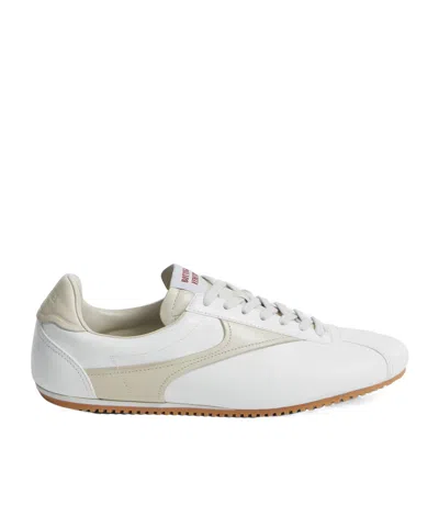 Bottega Veneta Shot Sneaker In Alabaster White/silicon Gray