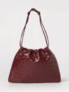 Bottega Veneta Shoulder Bag Woman  In Burgundy