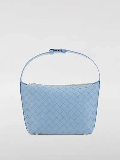 Bottega Veneta Shoulder Bag  Woman Color Ice In Blue