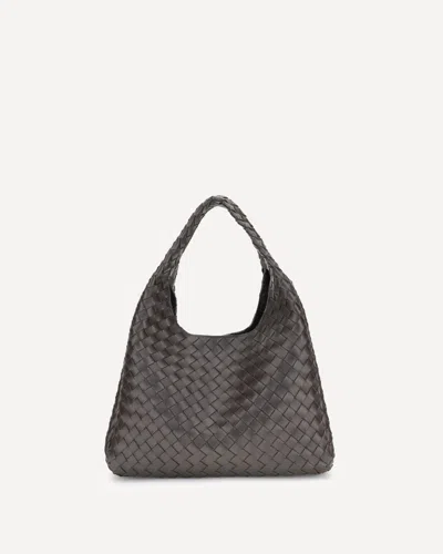 Bottega Veneta Shoulder Bag Campana Large In Brown