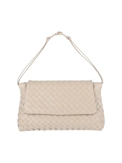 Bottega Veneta Shoulder Bag "giorno" In Beige