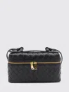 Bottega Veneta Womens Nocturnal-gold Bang Bang Intrecciato Leather Cross-body Bag In Black
