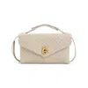Bottega Veneta Intrecciato Leather Knot Lock Shoulder Bag