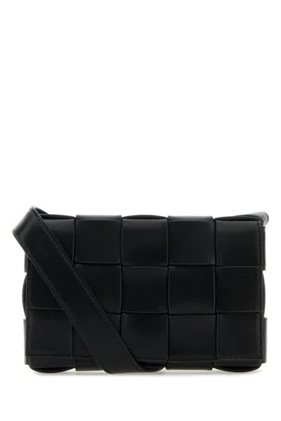 Bottega Veneta Shoulder Bags In Blacksilver