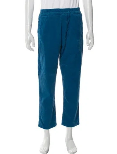 Pre-owned Bottega Veneta Signature Logo Joggers In Blue