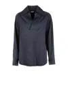 Bottega Veneta Technical Cotton Silk Oversized Shirt