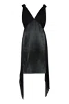 Bottega Veneta Fluid Silk Sleeveless Midi Dress