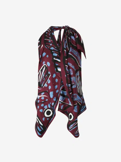 BOTTEGA VENETA BOTTEGA VENETA SILK PRINTED TOP