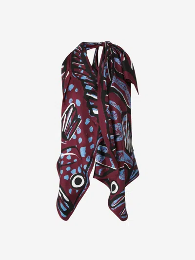 BOTTEGA VENETA BOTTEGA VENETA SILK PRINTED TOP