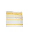 Bottega Veneta Silk Twill Striped Foulard In Yellow Multi-color