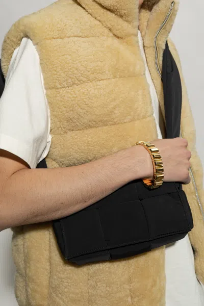 Bottega Veneta Silver Bracelet In Gold