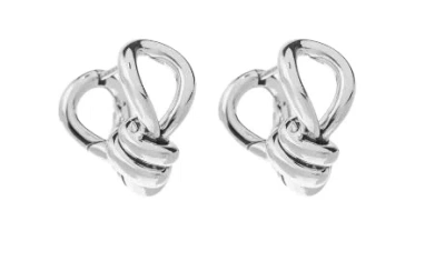 BOTTEGA VENETA BOTTEGA VENETA SILVER EARRINGS