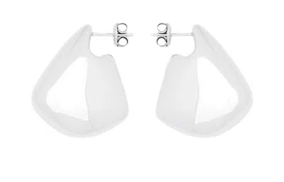 Bottega Veneta Silver Earrings