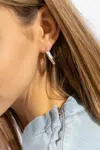 Bottega Veneta Silver Earrings In Silver