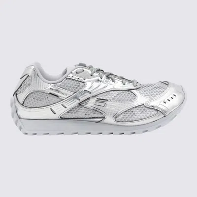 Bottega Veneta Silver Orbit Sneakers