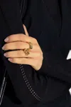 Bottega Veneta Silver Ring In Gold