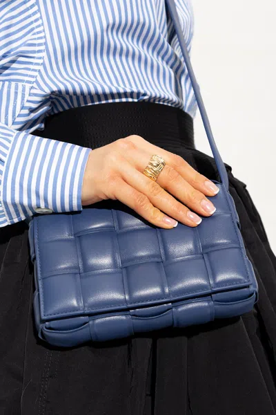 Bottega Veneta Silver Ring In Gold