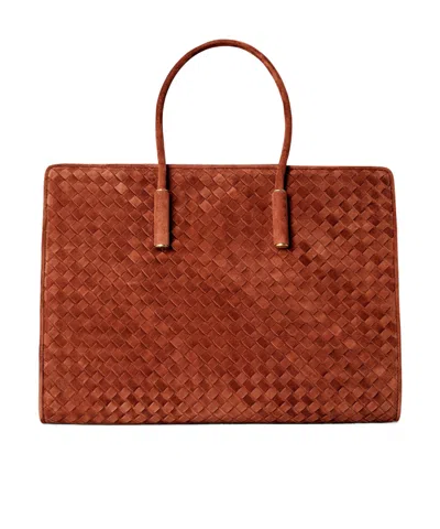 Bottega Veneta Simple Handbag In White