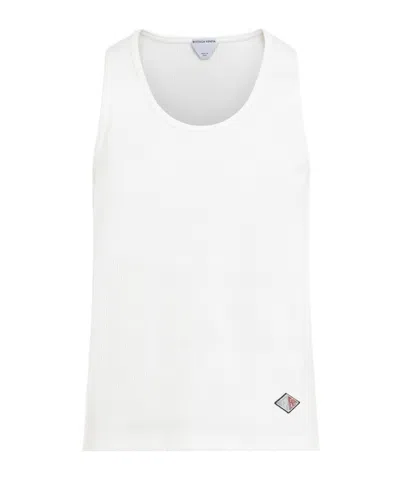 Bottega Veneta Rib Jersey Tank Top In White