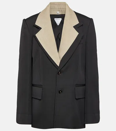 Bottega Veneta Single-breasted Blazer In Black