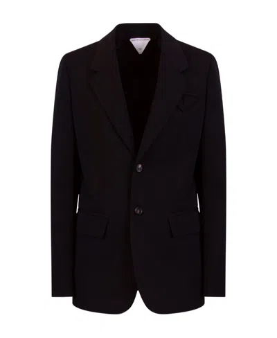 Bottega Veneta Single-breasted Blazer In Black