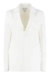 Bottega Veneta Single-breasted Cotton Blazer