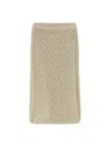 Bottega Veneta Skirt In Bon Cloud
