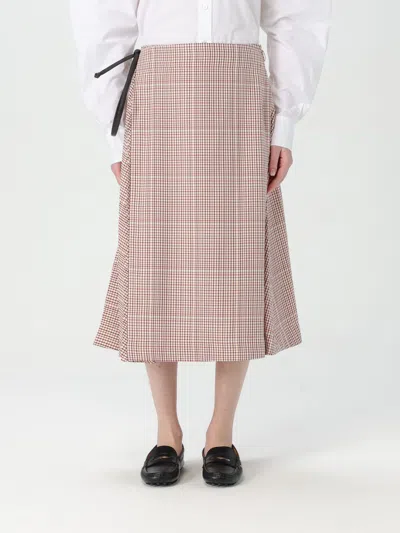 BOTTEGA VENETA SKIRT BOTTEGA VENETA WOMAN COLOR PEARL,G46022040