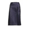 Bottega Veneta Skirt In Fondente