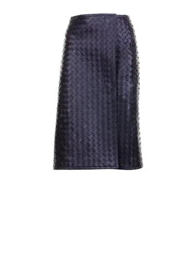 Bottega Veneta Skirt In Fondente