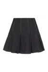 Bottega Veneta Dark Blue Denim Mini Skirt