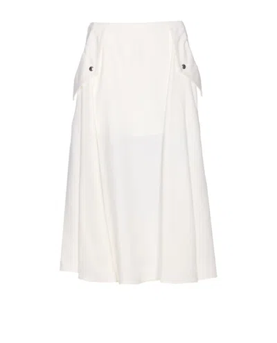 Bottega Veneta Viscose Pleated Skirt