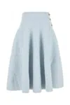 Bottega Veneta Women Hw Wo Boucle Knit Skirt In Pink