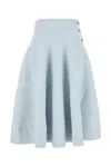 Bottega Veneta Hw Wo Boucle Knit Skirt In Pink