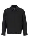 Bottega Veneta Slate Wool Jacket In Black