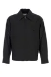 Bottega Veneta Slate Wool Jacket In Black