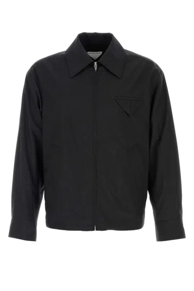 BOTTEGA VENETA SLATE WOOL JACKET