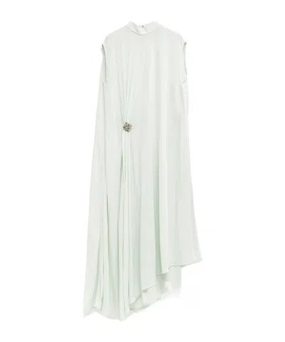 Bottega Veneta Sleeveless Dress In Green